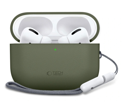 Pozostałe TECH-PROTECT Silicone Do Apple Airpods Pro 3 Olive Green 5906302333073